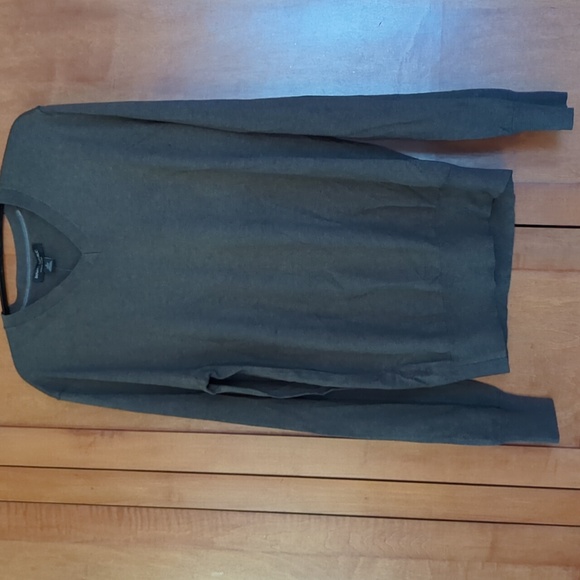 New Banana Republic Luxury Blend Brown V-Neck Sweater Small